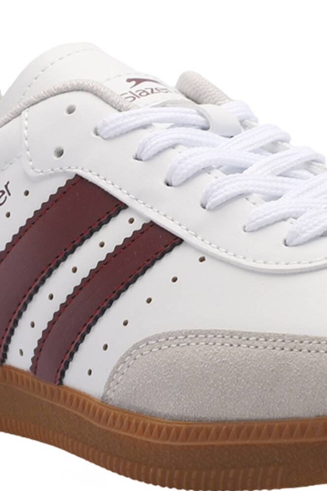 Slazenger PING Erkek Beyaz / Bordo Günlük Spor Ayakkabısı