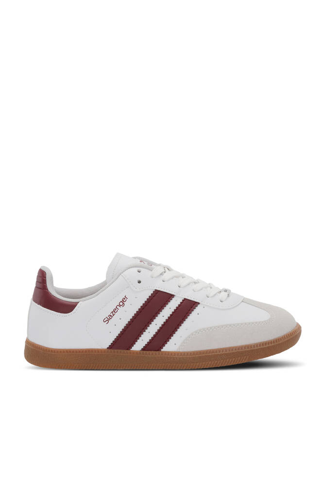 Slazenger PING Kadın Sneaker Ayakkabı Beyaz - Bordo