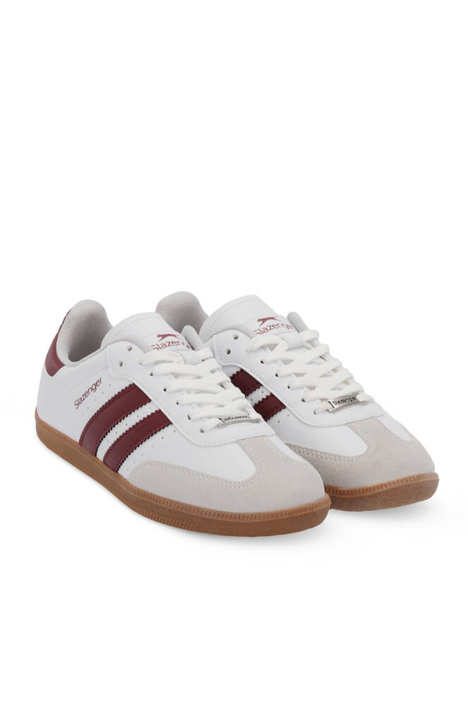 Slazenger PING Kadın Sneaker Ayakkabı Beyaz - Bordo