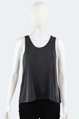 Slazenger - Slazenger PIUS Kadın Fitness T-Shirt Koyu Gri
