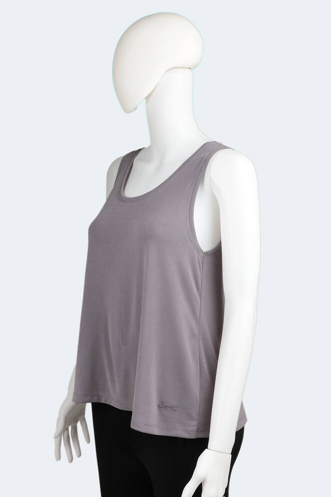 Slazenger PIUS Kadın Fitness T-Shirt Gri