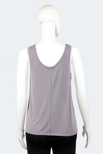 Slazenger PIUS Kadın Fitness T-Shirt Gri - Thumbnail