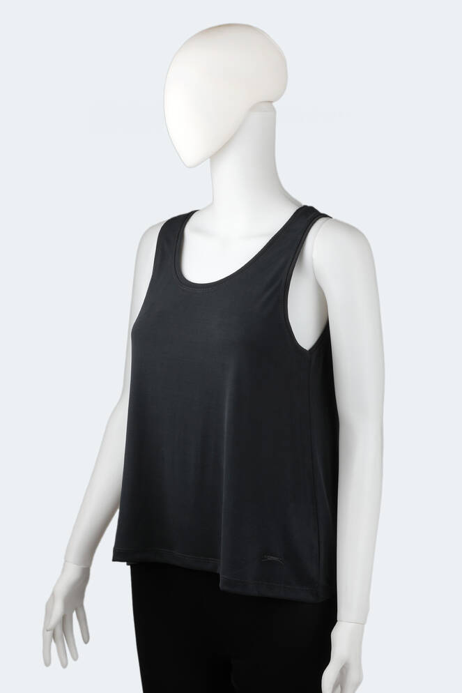 Slazenger PIUS Kadın Fitness T-Shirt Siyah