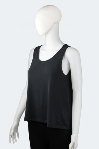 Slazenger PIUS Kadın Fitness T-Shirt Siyah - Thumbnail