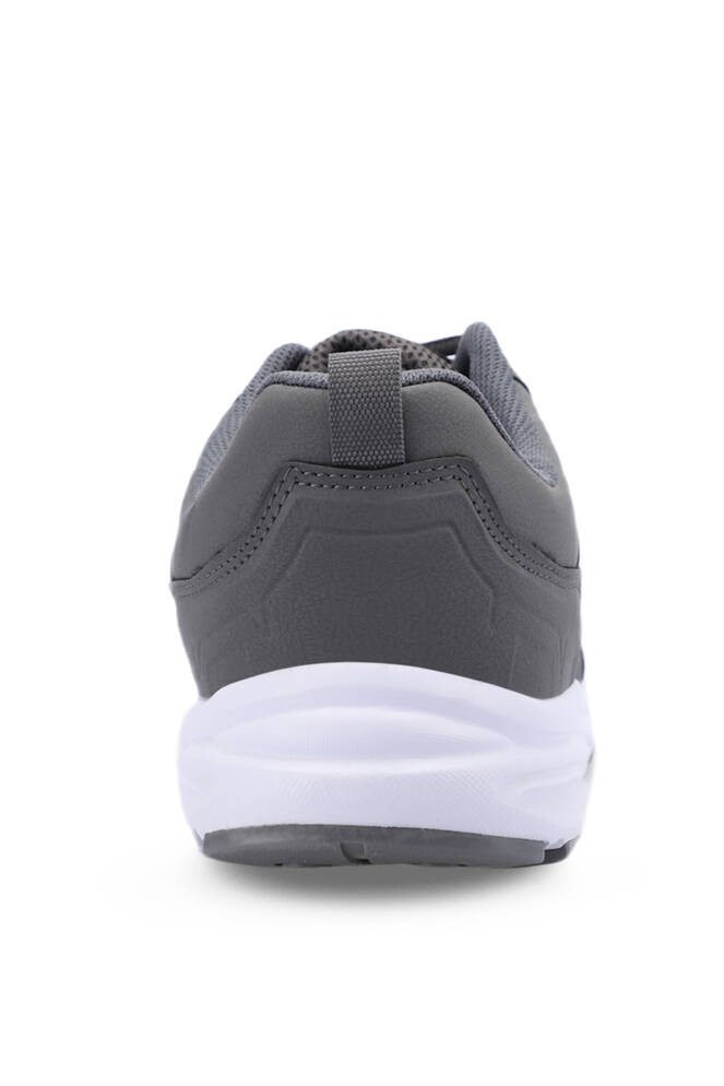 Slazenger PLANE Plus Size Erkek Spor Ayakkabıları Koyu Gri - Beyaz