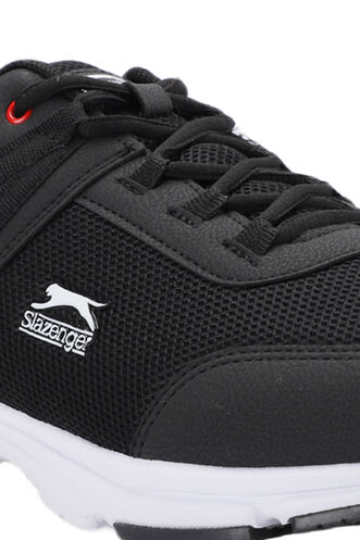 Slazenger PLANE Plus Size Erkek Spor Ayakkabıları Siyah - Beyaz - Thumbnail