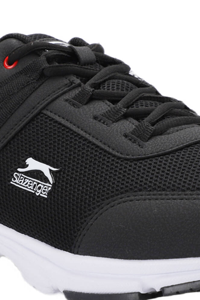 Slazenger PLANE Plus Size Erkek Spor Ayakkabıları Siyah - Beyaz