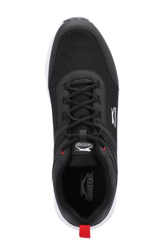 Slazenger PLANE Plus Size Men's Sneaker Shoes Black - White - Thumbnail