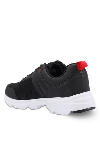 Slazenger PLANE Plus Size Men's Sneaker Shoes Black - White - Thumbnail