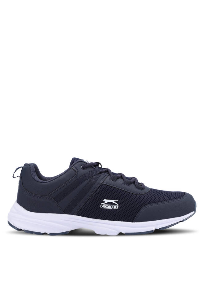 Slazenger PLANE Plus Size Men's Sneaker Shoes Navy - White