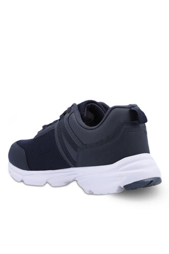 Slazenger PLANE Plus Size Men's Sneaker Shoes Navy - White - Thumbnail