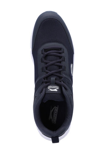 Slazenger PLANE Plus Size Men's Sneaker Shoes Navy - White - Thumbnail