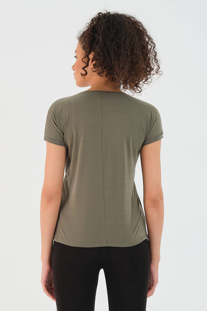 Slazenger PLAY Kadın Kısa Kollu T-Shirt Haki