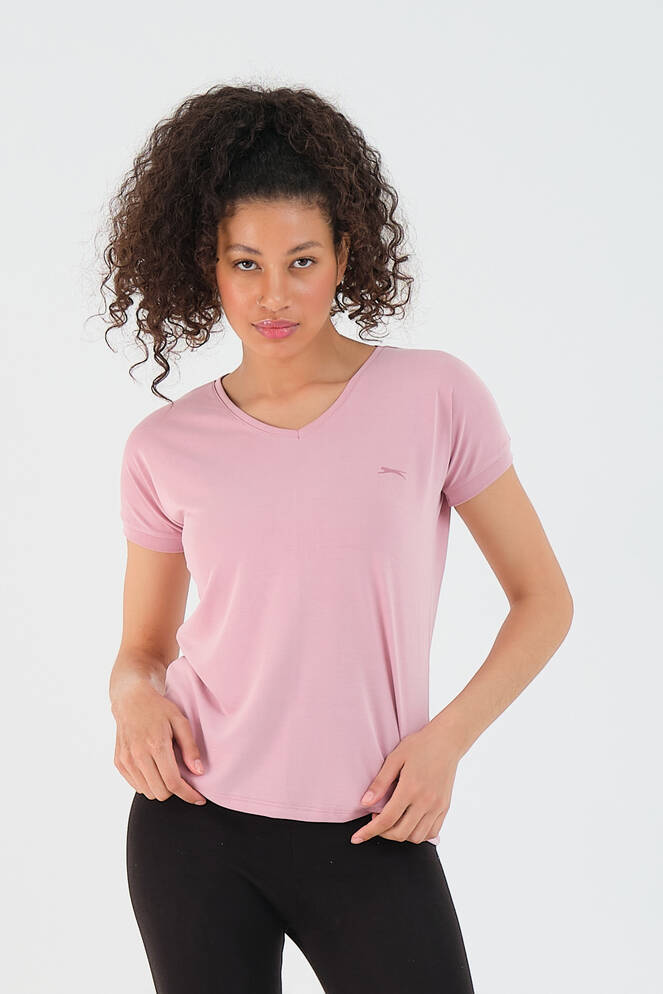 Slazenger PLAY Kadın Kısa Kollu T-Shirt Pembe