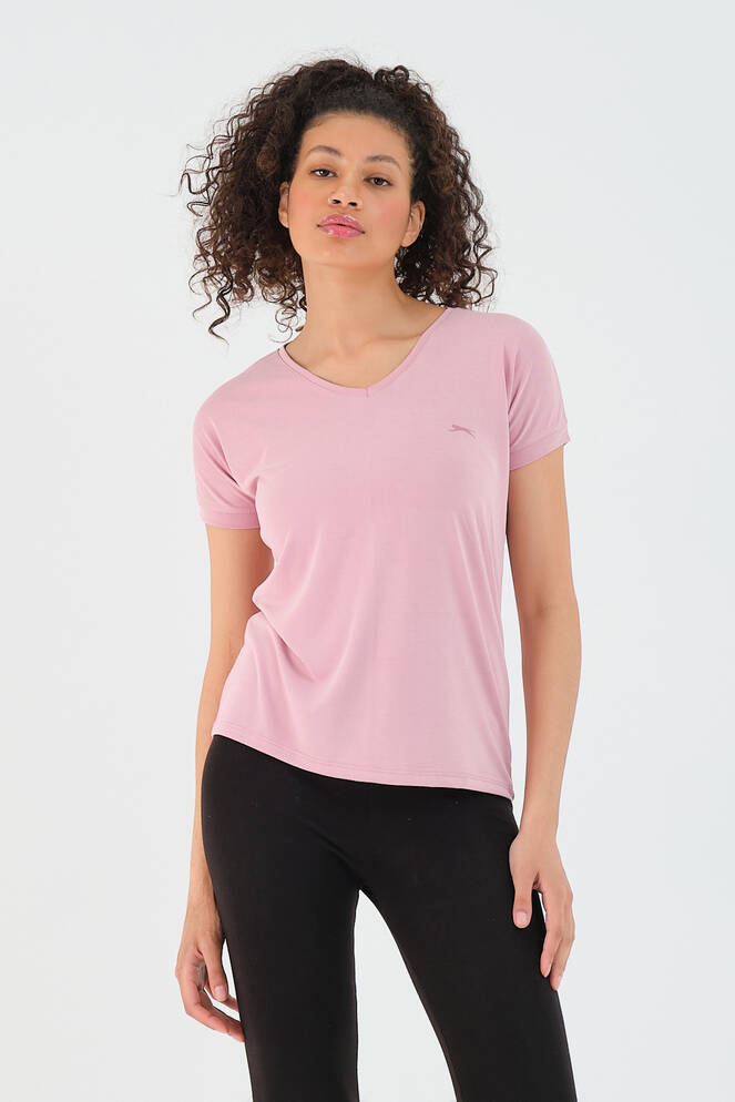 Slazenger PLAY Kadın Kısa Kollu T-Shirt Pembe