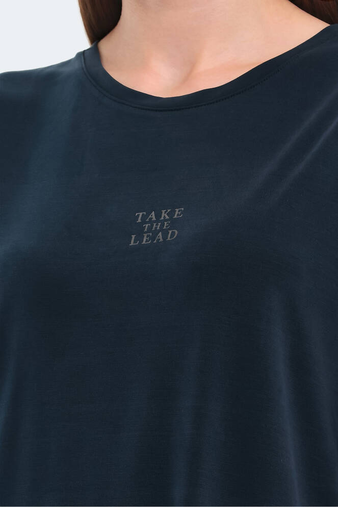 Slazenger PLUS Kadın Kısa Kollu T-Shirt Lacivert