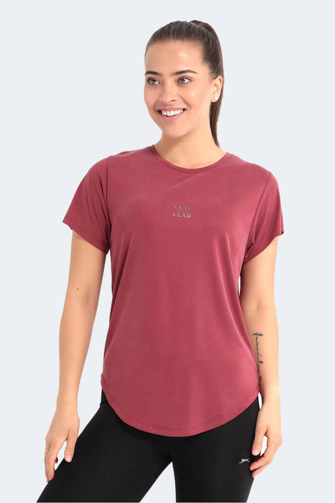 Slazenger PLUS Women's T-shirt Burgundy