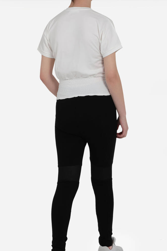Slazenger PORCIA Kız Çocuk Kısa Kollu T-Shirt Ekru