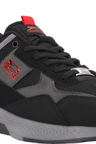 Slazenger POSTMAN I Sneaker Men's Shoes Black - Red - Thumbnail