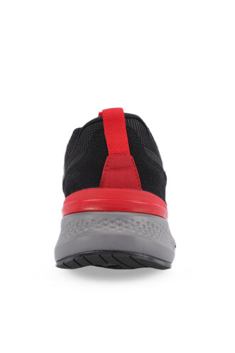 Slazenger POSTMAN I Sneaker Men's Shoes Black - Red - Thumbnail
