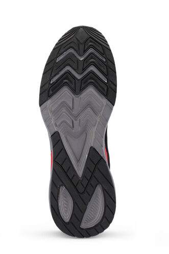 Slazenger POSTMAN I Sneaker Men's Shoes Black - Red - Thumbnail