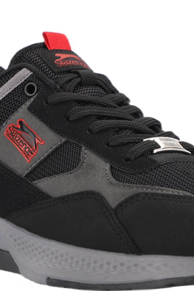 Slazenger POSTMAN I Sneaker Erkek Ayakkabı Siyah - Kırmızı