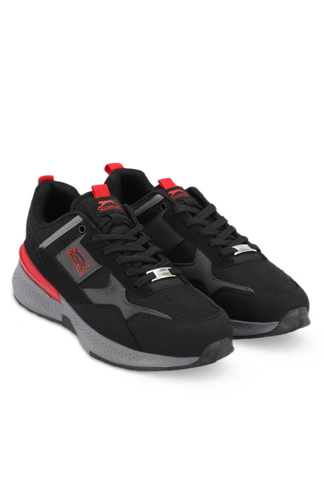 Slazenger POSTMAN I Sneaker Erkek Ayakkabı Siyah - Kırmızı