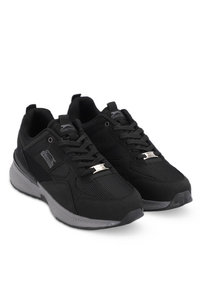 Slazenger POSTMAN I Sneaker Erkek Ayakkabı Siyah - Koyu Gri