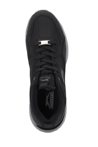 Slazenger POSTMAN I Sneaker Erkek Ayakkabı Siyah - Koyu Gri - Thumbnail