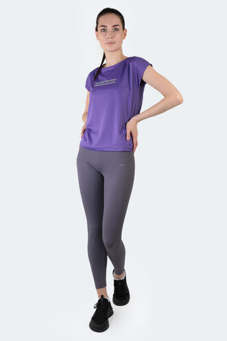 Slazenger - Slazenger PRADEEP Women's Fitness Tights Dark Grey