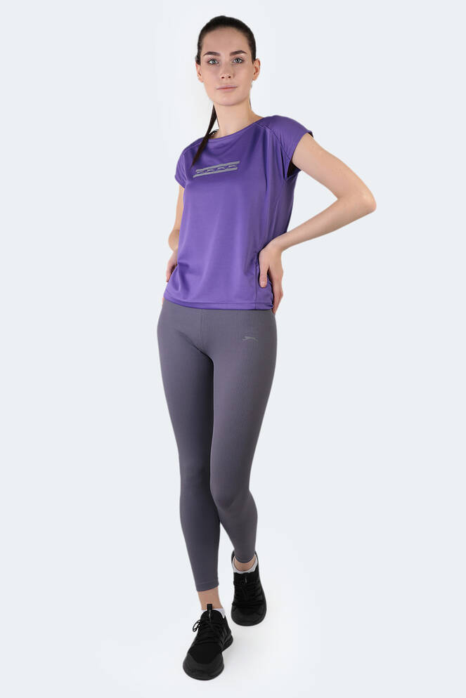 Slazenger PRADEEP Women's Fitness Tights Dark Grey