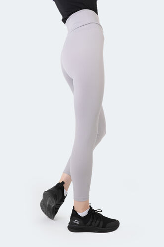 Slazenger PRADEEP Women's Fitness Tights Gray - Thumbnail