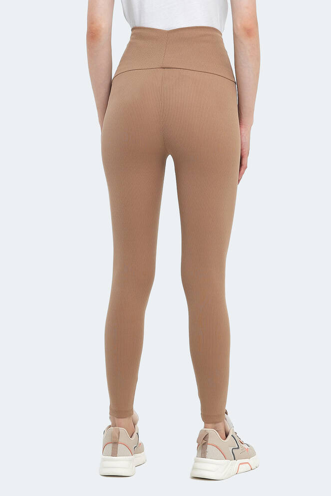 Slazenger PRANAV Kadın Fitness Tayt Açık Kahve