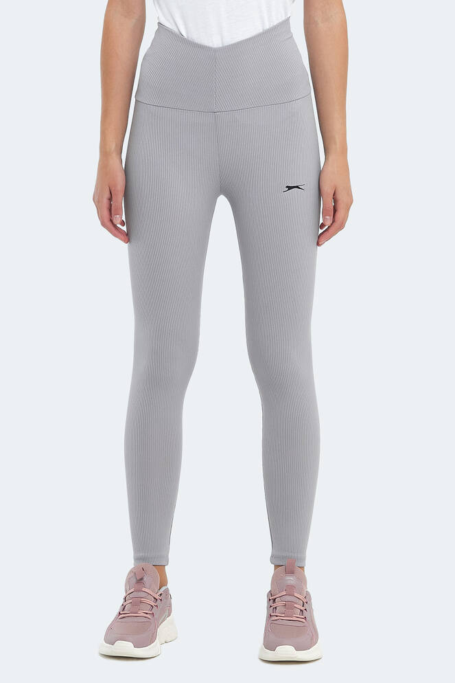 Slazenger PRANAV Kadın Fitness Tayt Gri