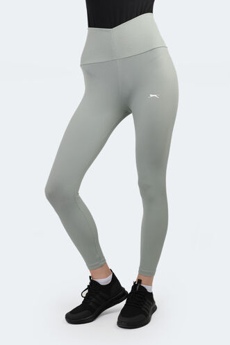 Slazenger PRANAV Kadın Fitness Tayt Nane - Thumbnail