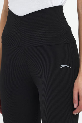 Slazenger PRANAV Kadın Fitness Tayt Siyah - Thumbnail