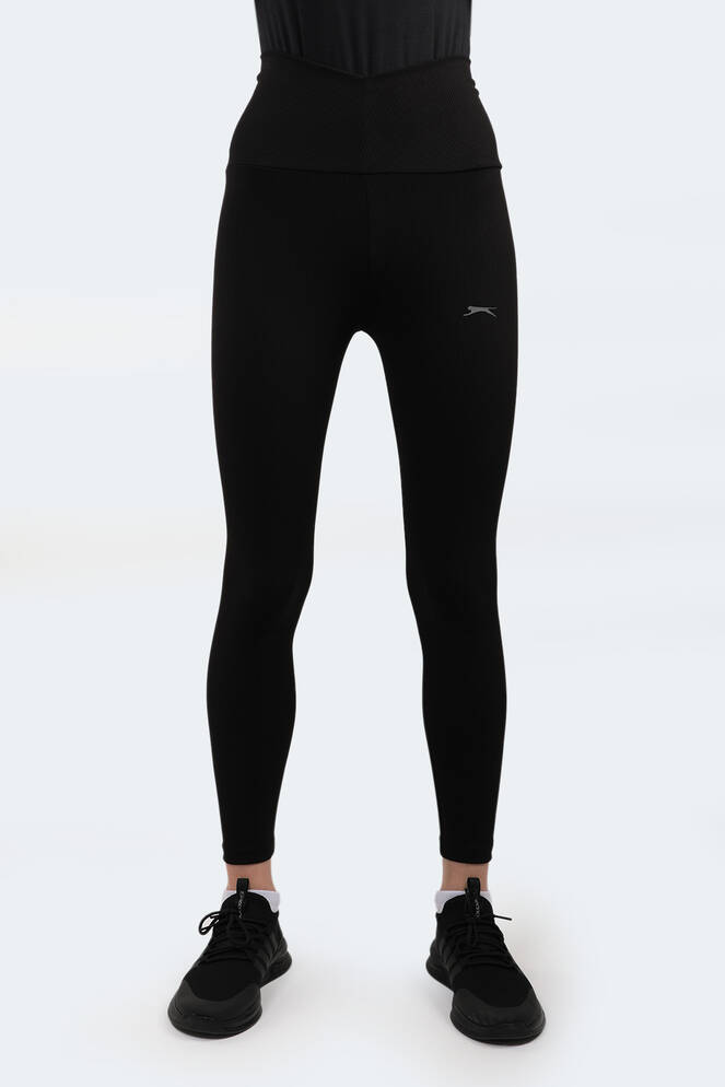 Slazenger PRANAV Kadın Fitness Tayt Siyah