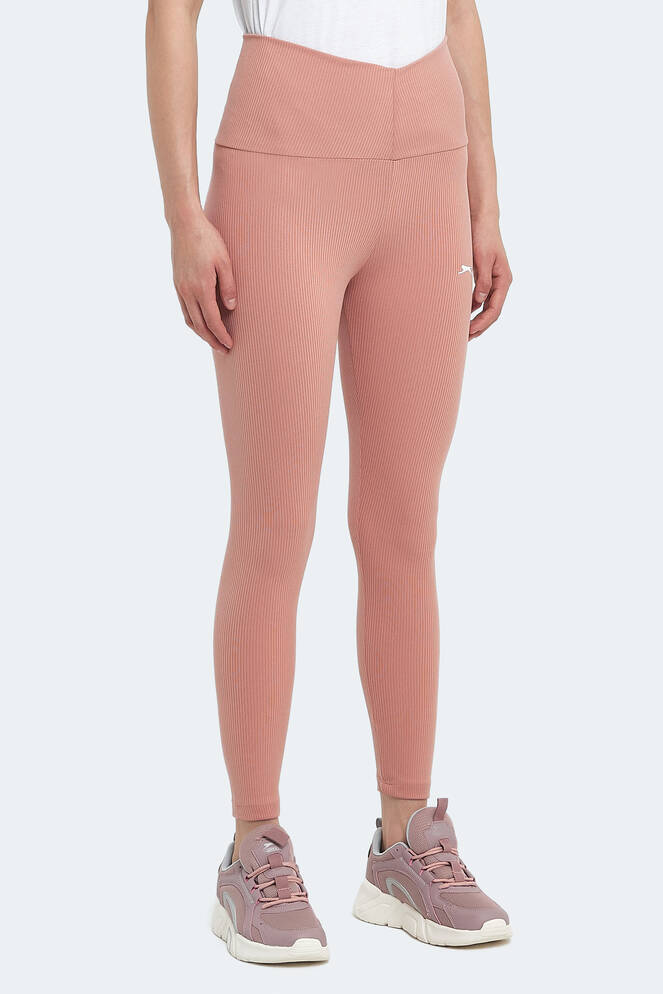 Slazenger PRANAV Kadın Fitness Tayt Somon