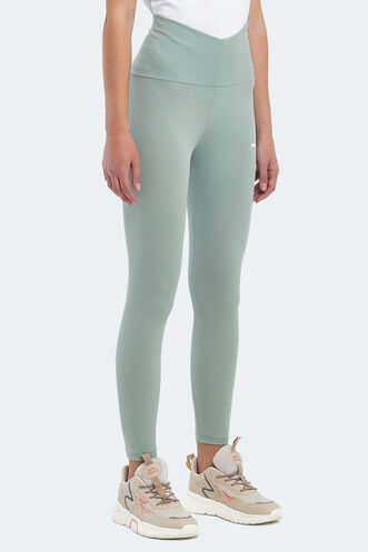 Slazenger PRANAV Women's Fitness Tights Mint - Thumbnail