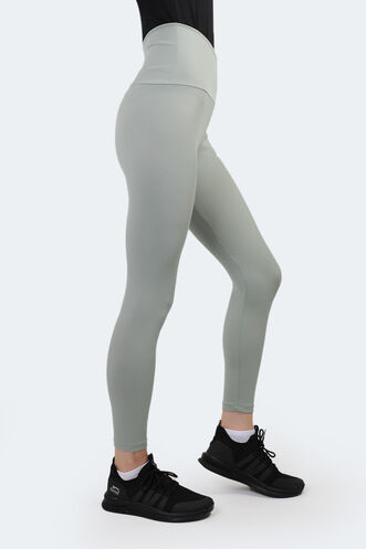 Slazenger PRANAV Women's Fitness Tights Mint - Thumbnail