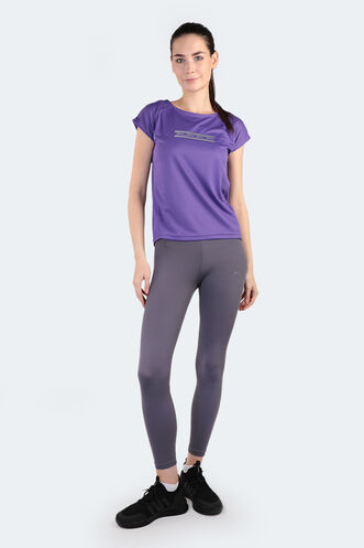 Slazenger - Slazenger PRANAV Women's Fitness Tights Dark Grey