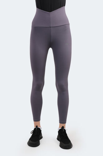 Slazenger PRANAV Women's Fitness Tights Dark Grey - Thumbnail