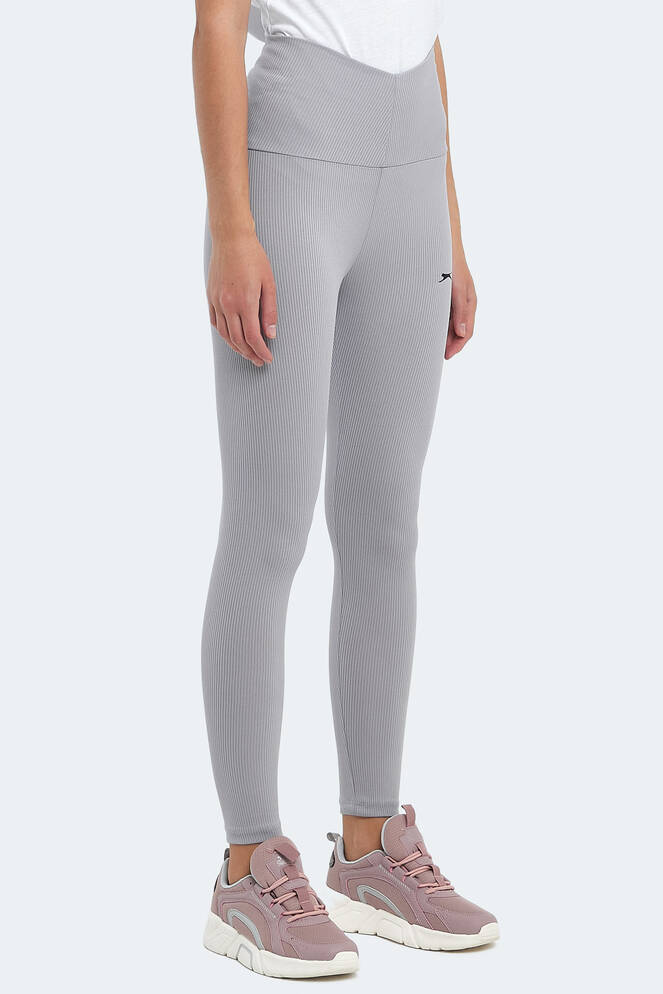 Slazenger PRANAV Women's Fitness Leggings Gray