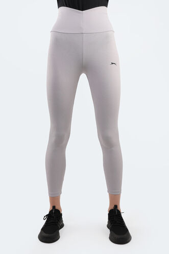 Slazenger PRANAV Women's Fitness Leggings Gray - Thumbnail