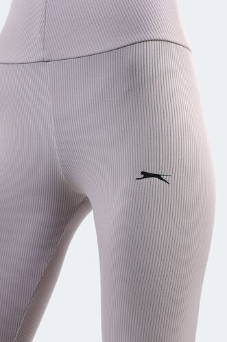 Slazenger PRANAV Women's Fitness Leggings Gray - Thumbnail