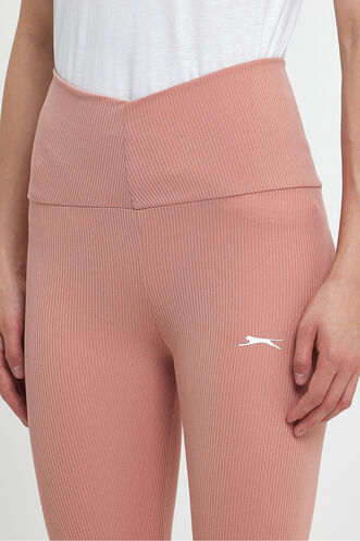 Slazenger PRANAV Women's Fitness Tights Salmon - Thumbnail