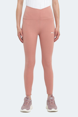 Slazenger PRANAV Women's Fitness Tights Salmon - Thumbnail