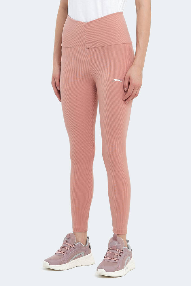 Slazenger PRANAV Women's Fitness Tights Salmon