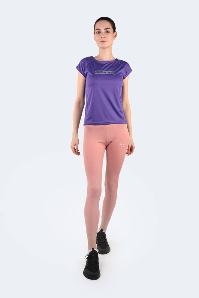 Slazenger PRANAV Women's Fitness Tights Salmon