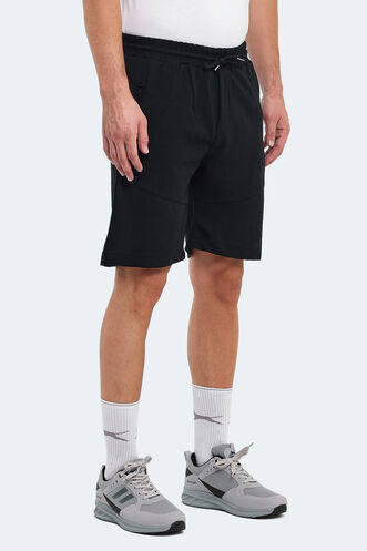 Slazenger PRAYER Men's Shorts Black - Thumbnail